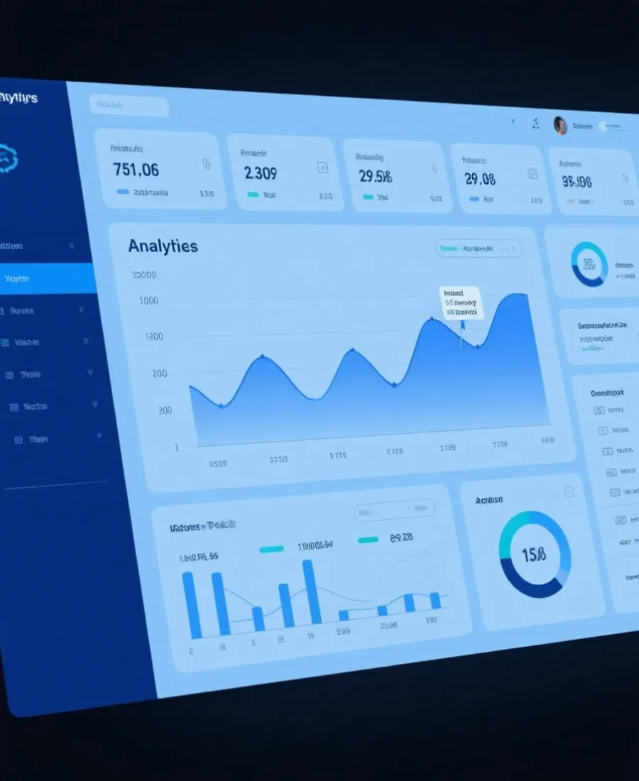 数据走势分析图表展示